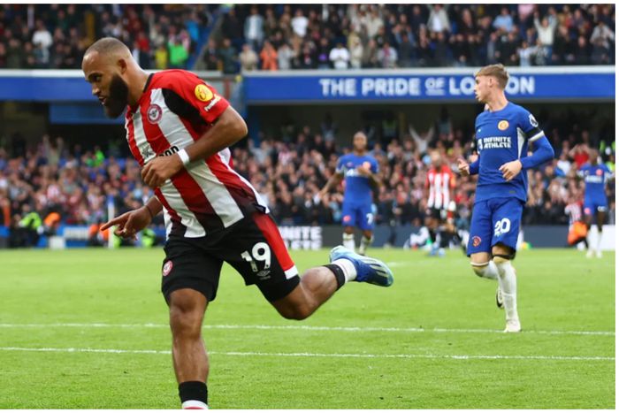 Bryan Mbeumo continues to torment Chelsea in the Premier League.