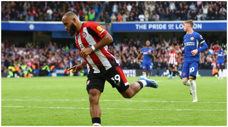 Bryan Mbeumo continues to torment Chelsea in the Premier League.