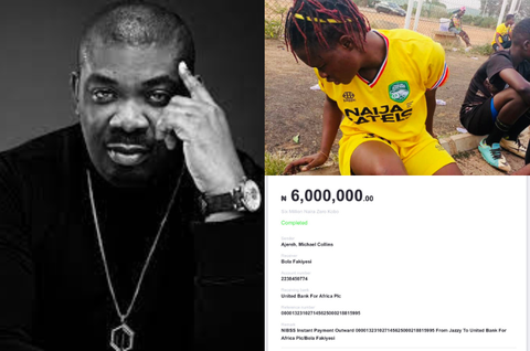 Don Jazzy clears N6M bill for surgery for Nigerian player