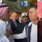 Cristiano Ronaldo and Nigerian-born UFC fighter Israel Adesanya appeared to be interacting in the newest crossover between the sports of soccer and mixed martial arts.
