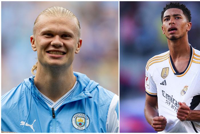 Erling Haaland and Jude Bellingham were former teammates in Germany.