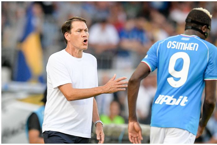 Napoli head coach Rudi Garcia and star striker Victor Osimhen had an altercation this season.