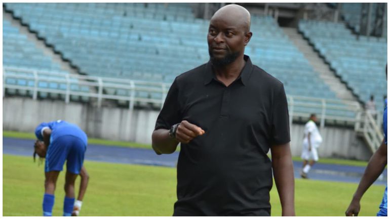 Former Super Eagles boss Finidi George escaped defeat at home against 10-men.