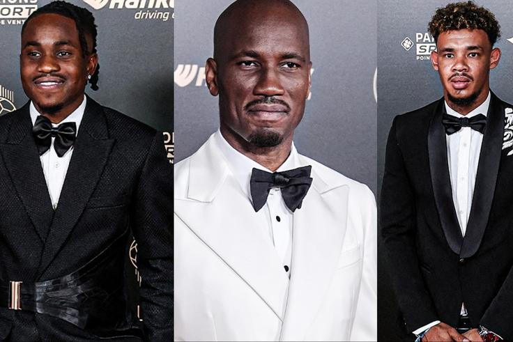 See how African stars Ademola Lookman, Didier Drogba, and Rowen Williams were styled in suits at the 2024 Ballon d'Or. - ESPN AFRICA