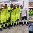 Togolese football legend of Yoruba descent Emmanuel Adebayor teams up with Kanu, Okocha, Diouf and Eto'o for farewell match.
