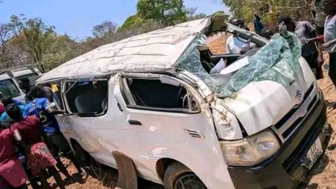 Five critically injured footballers evacuated as Zambia mourns seven lost in tragic team bus crash