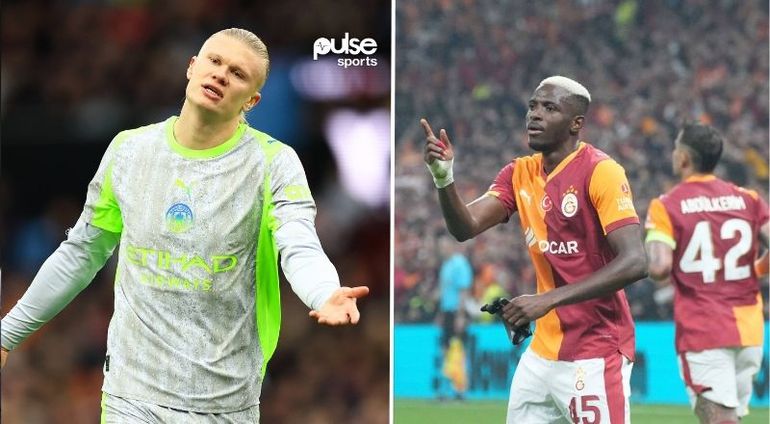 Erling Haaland vs Victor Osimhen || Image credit: Imago