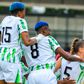 Super Falcons players against Benin in Abeokkuta. Image: Pooja X