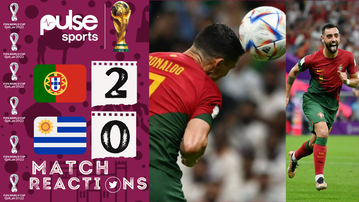 'Ronaldo is shameless' - Reactions as Bruno Fernades double fires Portugal past Uruguay to knockout stages.