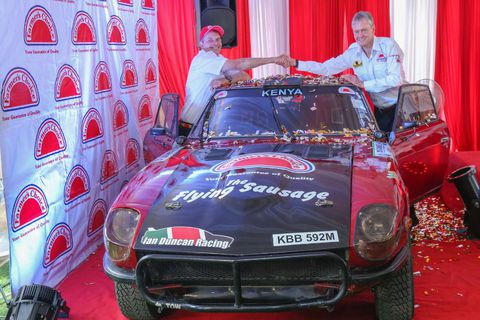 Farmer's Choice backs Ian Duncan for the return of "The Flying Sausage" in the 2023 East African Safari Rally