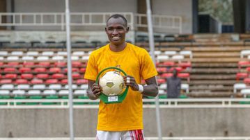 Kakamega Homeboyz tactician heaps praises on Ksh6 million-rated Harambee Stars striker
