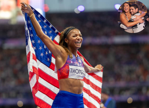 'Crying watching'- Olympic champion Gabby Thomas applauds American Olympians on hit show