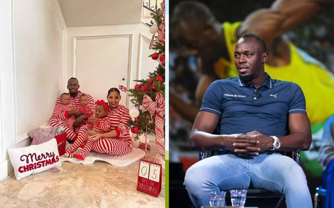 'It's loud'- Usain Bolt quips as he opens up about his fatherhood experience