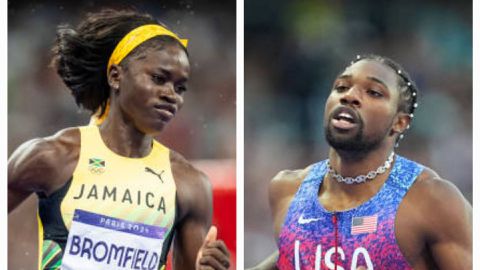 'I didn't know that'- Noah Lyles remarks as fiancee Junelle Bromfield reveals secret behind Jamaica's elite sprinters