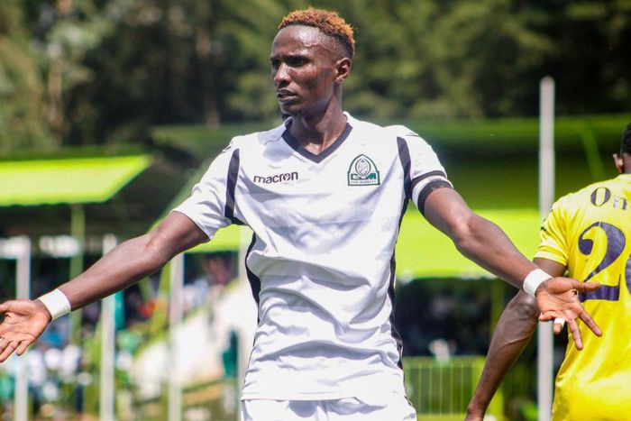 Harambee Stars midfielder Kenneth Muguna.