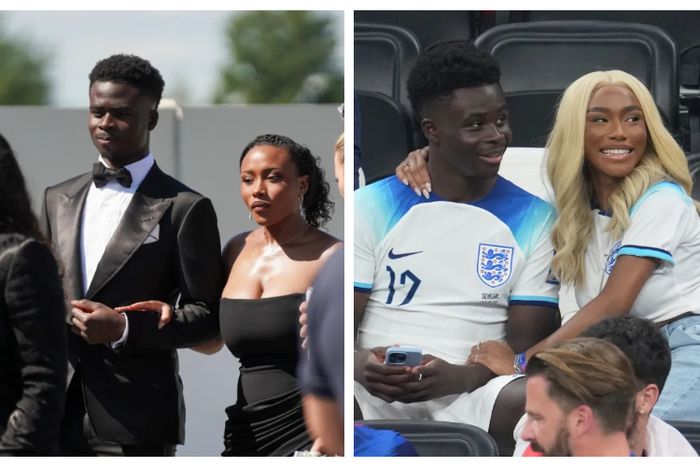 Arsenal star boy Bukayo Saka engages long-time girlfriend