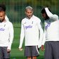 Tottenham Hotspur Training and press conference Tottenham Hotspur s Clement Lenglet, Lucas Moura, Richarlison and Emerson Royal during a training session at the Tottenham Hotspur Training