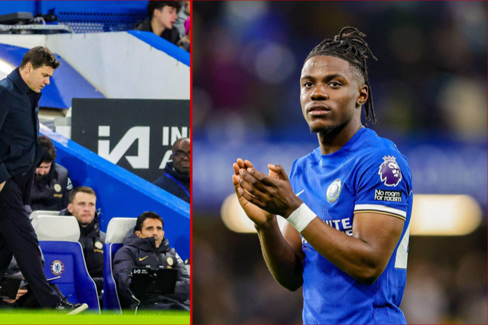 Chelsea's Mauricio Pochettino sweats over Romeo Lavia's injury situaton || Image credit: Imago