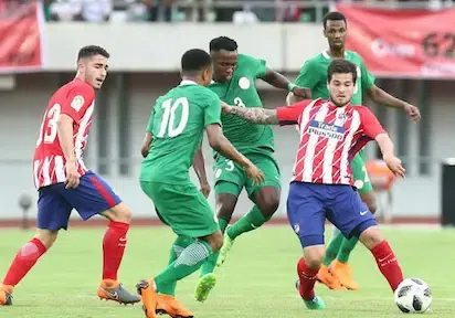 Nigeria vs Atletico Madrid: Why did it happen, and who won the game?
