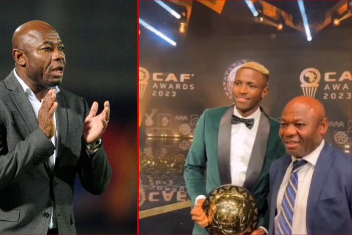 Victor Osimhen and Emmanuel Amuneke.