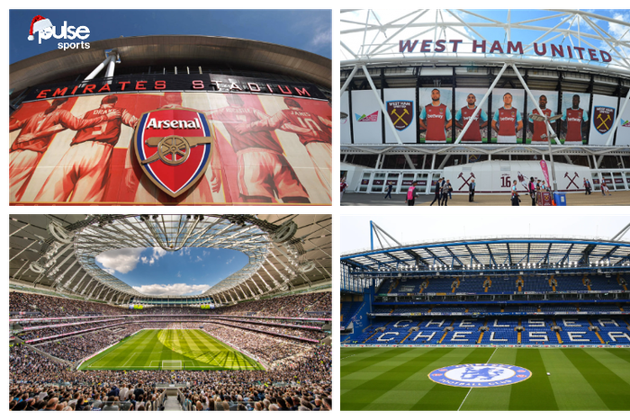 Biggest football clubs in London