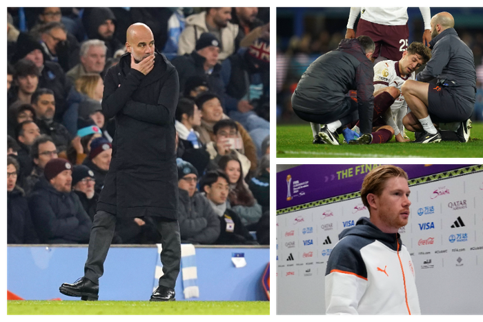 Pep Guardiola faces injury issues