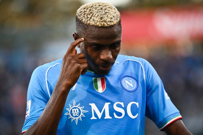 Napoli striker Victor Osimhen || Getty