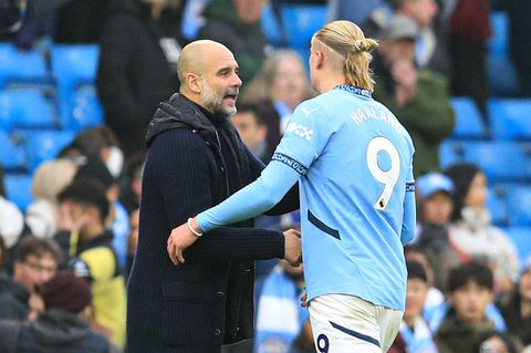 Manchester City form: Bruised Guardiola refuses to blame Haaland