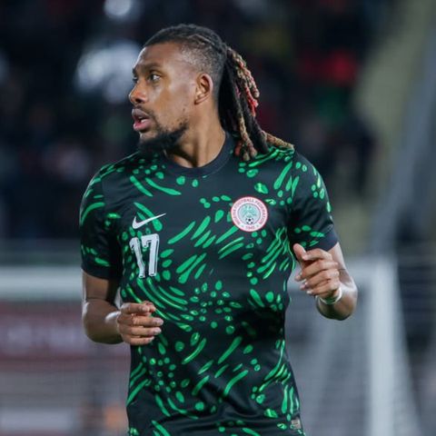 Alex Iwobi is leading Nigeria from deep (Photo Credit: Iwobi/Threads)