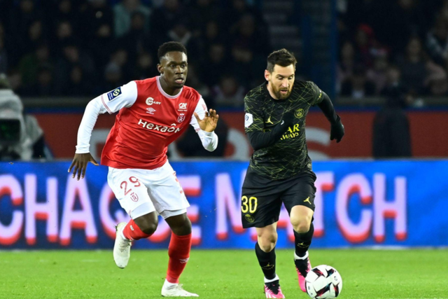 Folarin Balogun snatches a point for Reims against 10-man PSG