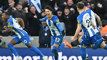 Mitoma magic sends Brighton flying past Liverpool