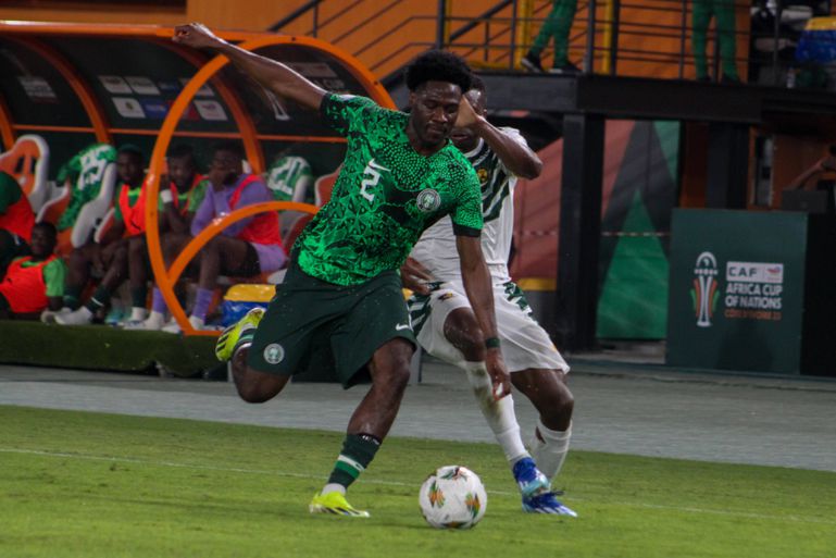 Nigeria international Ola Aina has been an irrepressible force at AFCON 2023