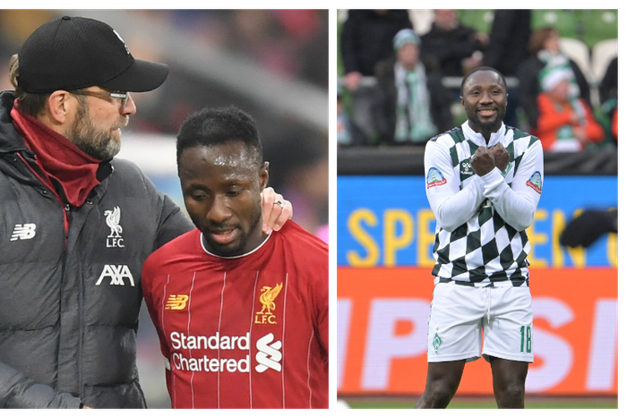 Naby Keita reacts to Klopp’s imminent departure