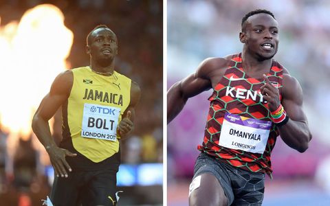 Ferdinand Omanyala vs Usain Bolt
