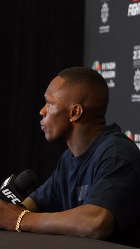 Despite the UFC Middleweight title not being available, Israel Adesanya says the fight against Nassourdine Imavov is important.