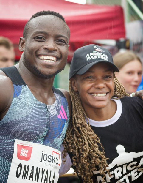 Ferdinand Omanyala wife