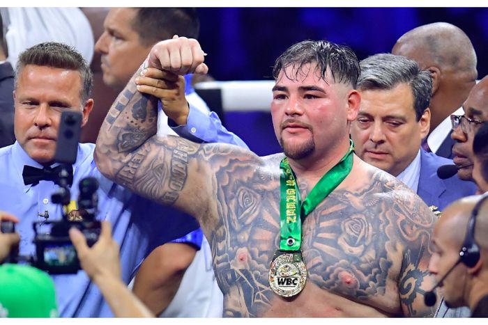 Andy Ruiz inspired by Anthony Joshua
