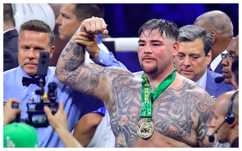 Andy Ruiz inspired by Anthony Joshua's DMs which helped him get back in the ring