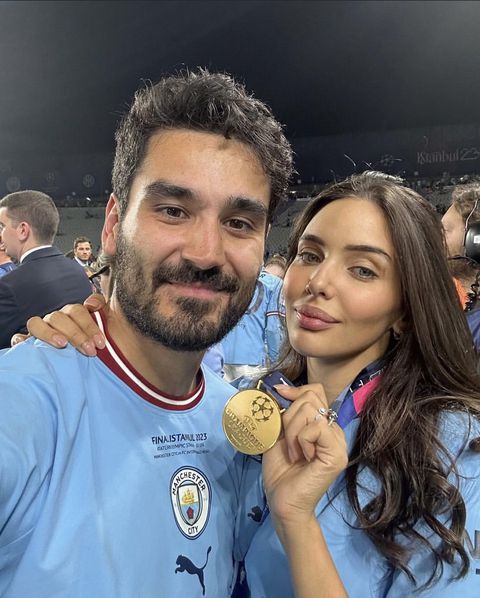 Ilkay Gundogan’s wife Sara Arfaoui admits she misses Manchester in sexy ...