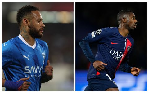Neymar aims cheeky dig at Ousmane Dembele over struggles after PSG move