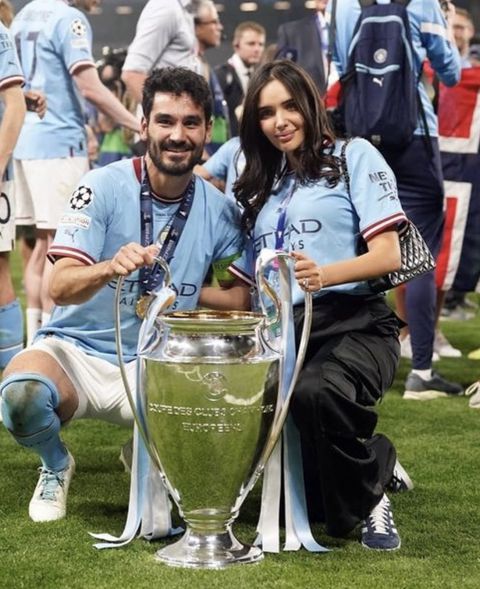 Ilkay Gundogan’s wife Sara Arfaoui admits she misses Manchester in sexy ...