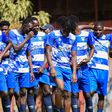 AFC Leopards players training ahead of FKF PL match.
