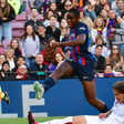 Asisat Oshoala in action against Roma