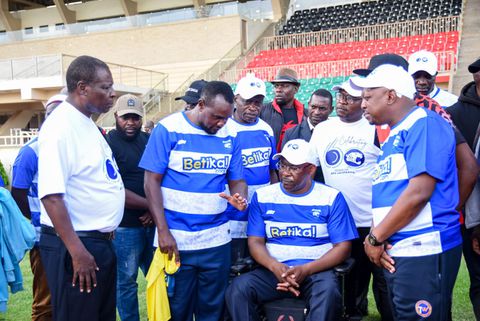Westlands MP Tim Wanyonyi makes generous financial contribution to AFC Leopards