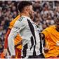 Nigeria's Victor Osimhen (right) had nothing to do against Besiktas.