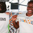 During Houston Dash’s She Shines Night, Super Falcons of Nigeria star Michelle Alozie chose to celebrate Grammy Award winner Tems.