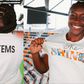 During Houston Dash’s She Shines Night, Super Falcons of Nigeria star Michelle Alozie chose to celebrate Grammy Award winner Tems.