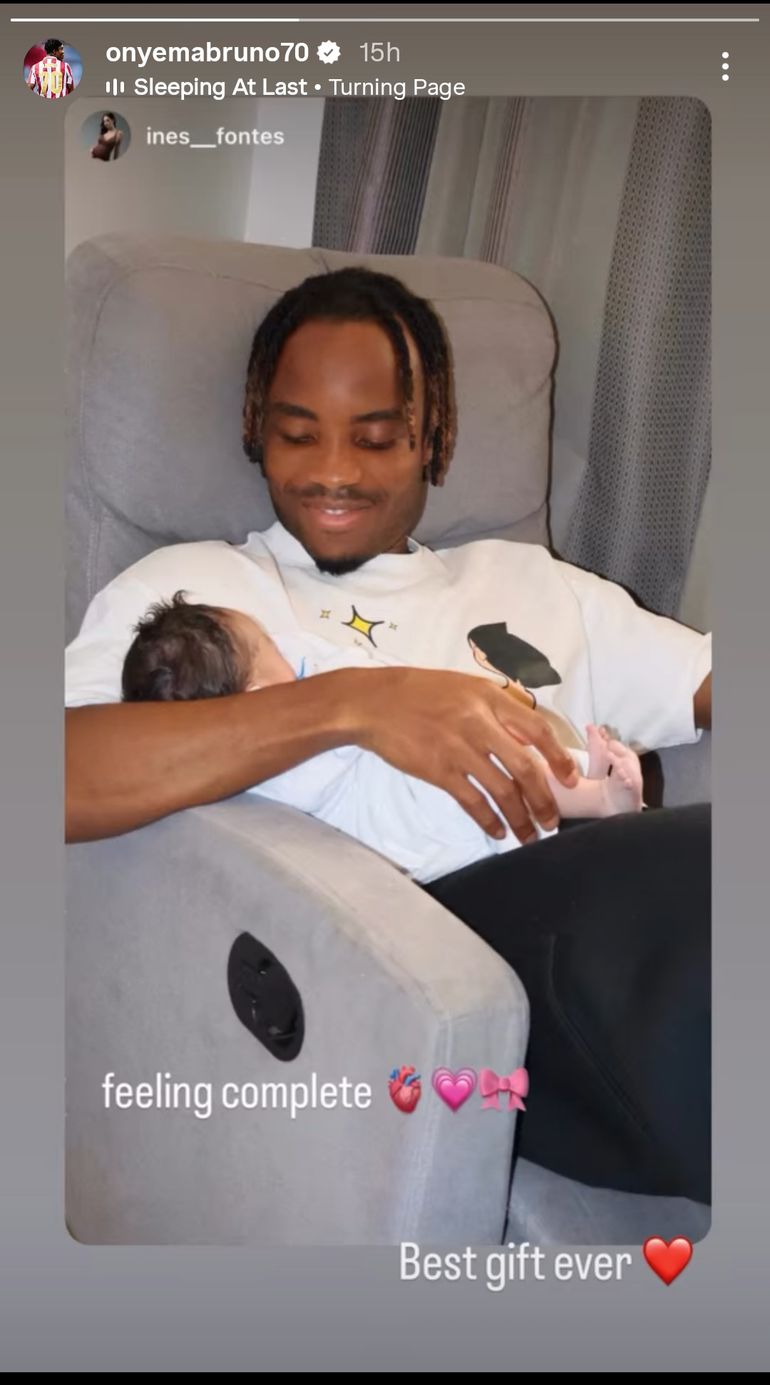 Onyemaechi welcomes first child || IG