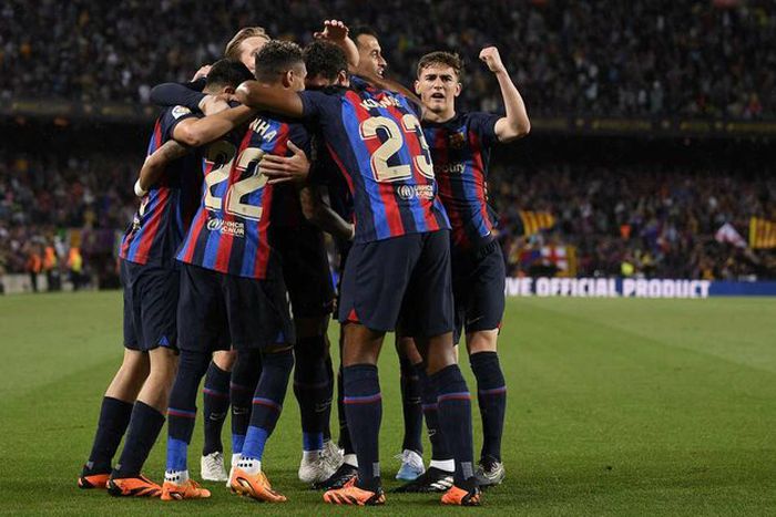 Barcelona defeated Real Betis 4-0 at Camp Nou