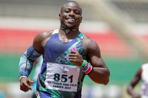 Ferdinand Omanyala explains why competing in local races was not a good thing as he reveals his 2024 plans